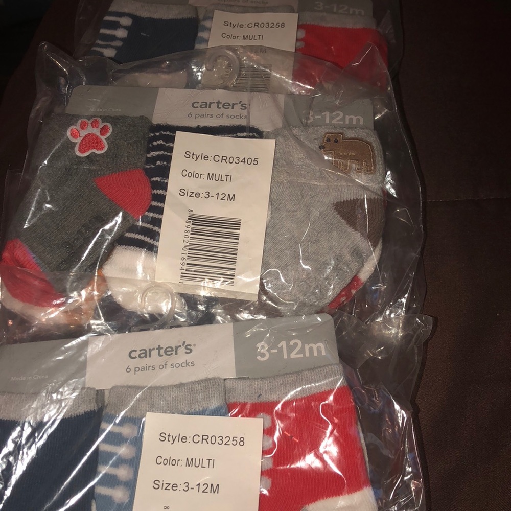 Carters socks for baby boys